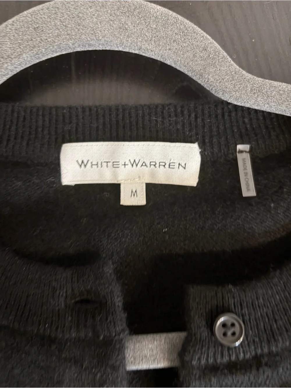 White + Warren 100% cashmere